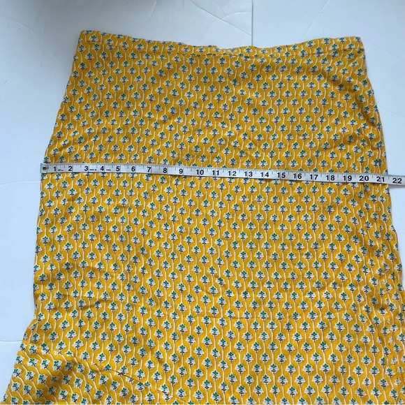 RHODE x Target Dainty Lotus Midi Skirt Size XXL Fall Autumn Floral - Picture 8 of 9